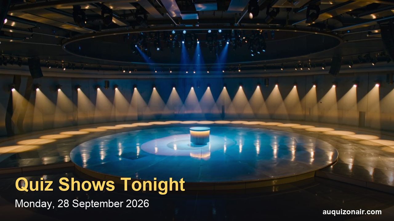 Quiz Shows Tonight, Monday 28 September: Five New Episodes and One ABC Repeat