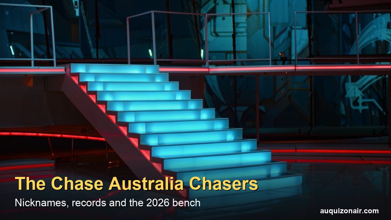 The Chase Australia Chasers: All 10, Their Nicknames and Who's Chased in 2026